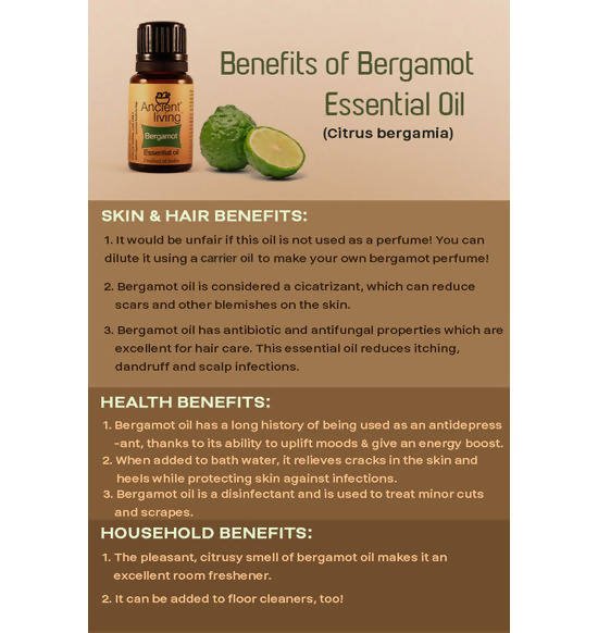 Ancient Living Bergamot Essential Oil