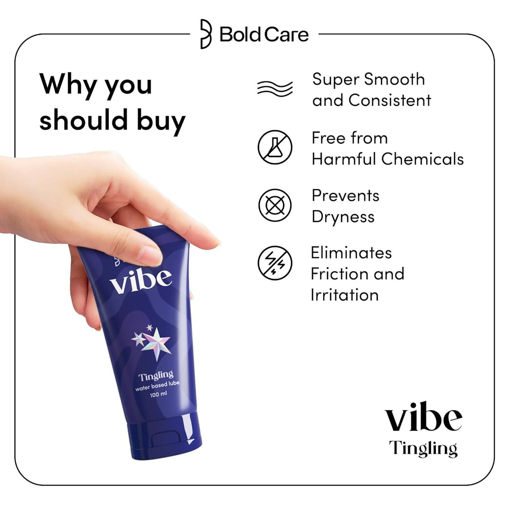 Bold Care Vibe Tingling Massage Gel - Distacart