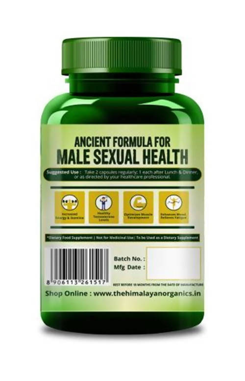 Himalayan Organics Gokshura 1000 Mg/Serve Vegetarian Capsules