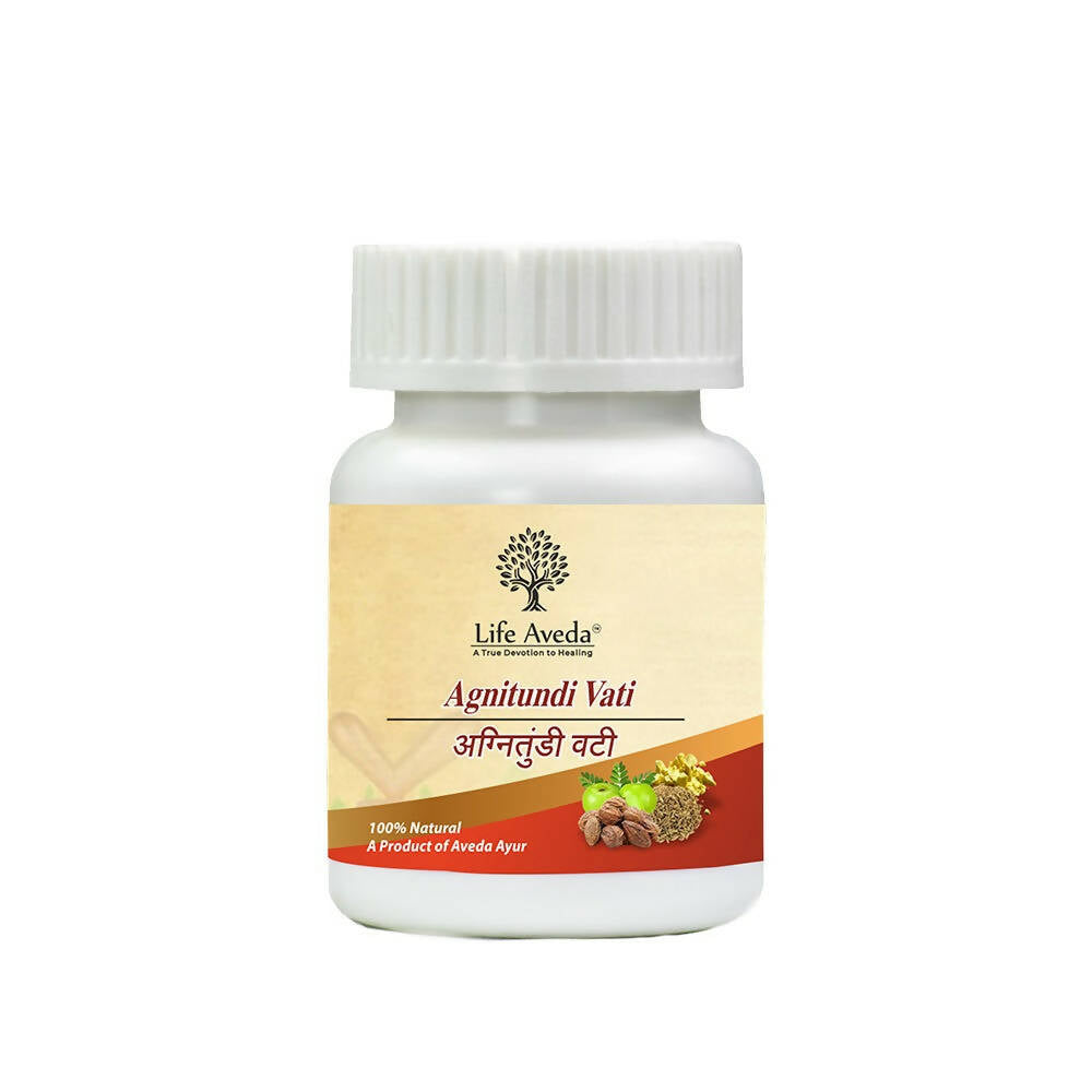 Life Aveda Agnitundi Vati Tablets - Distacart
