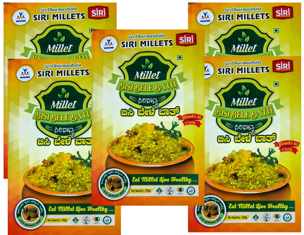 Siri Millets Browntop Bisi Bele Bath