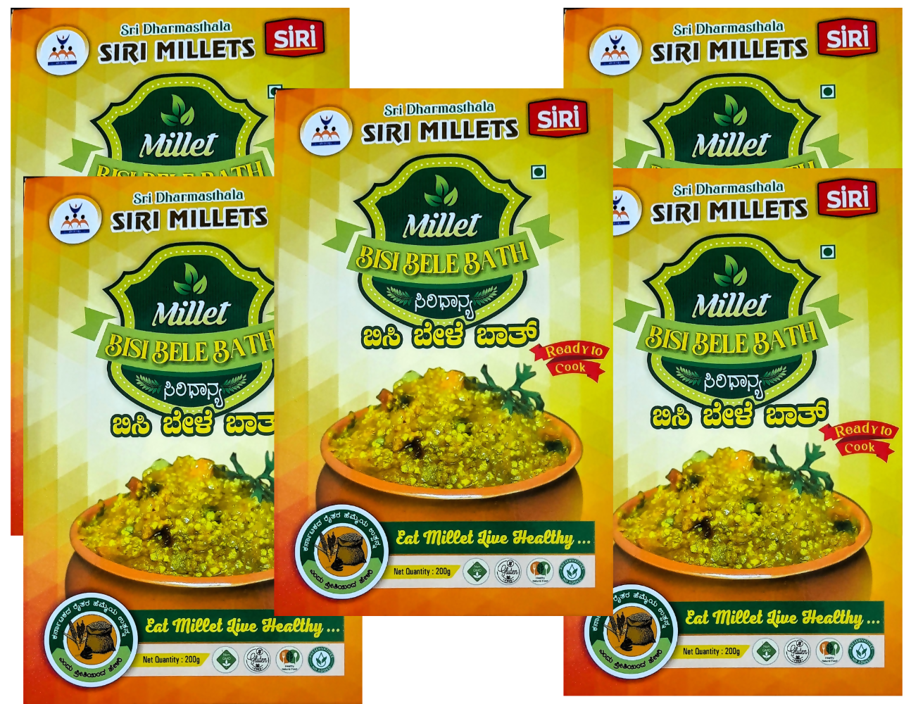Siri Millets Browntop Bisi Bele Bath