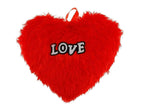 Anupam Enterprises Plush Heart Shaped Soft Stuffed Love Throw Cushion Pillows Red Color