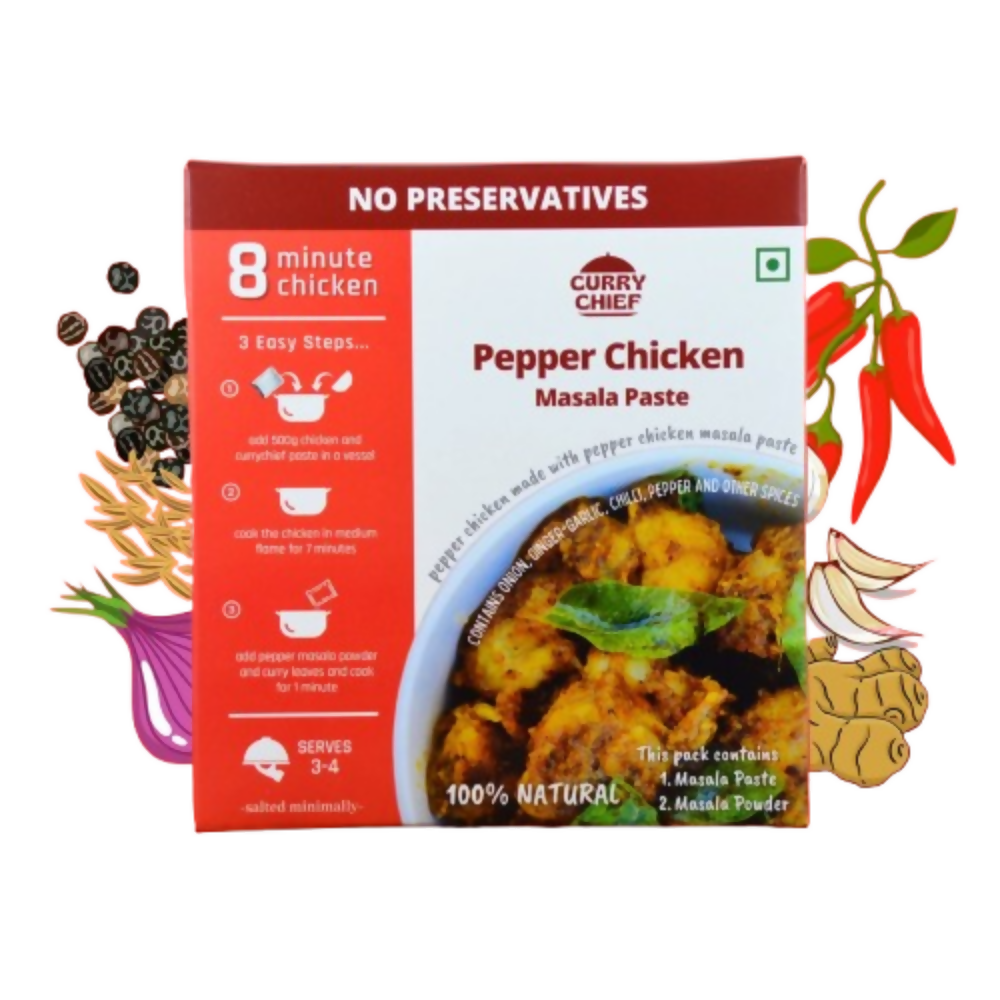 CurryChief Pepper Chicken Masala Paste