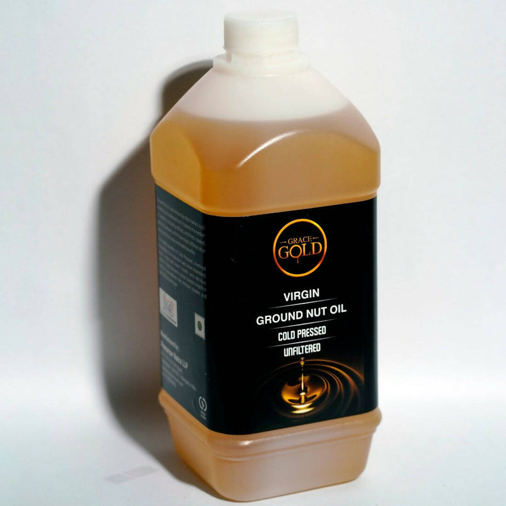 Grace Gold Cold Pressed Virgin Groundnut Oil - Distacart