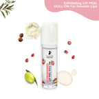 Pilgrim Spanish Lip Peel Roll-on with Lactic Acid & Hyaluronic Acid For Soft & Glossy Lips, Hydrating Dry & Flaky Lips - Distacart