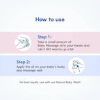 The Moms Co Natural Massage Oil