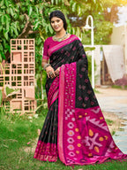Shree Shyam Fashion Blue Soft Silk Saree - Distacart
