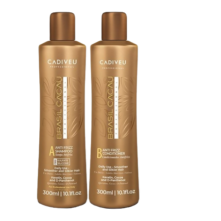 Cadiveu Brasil Cacau Anti Frizz Shampoo & Conditioner Combo