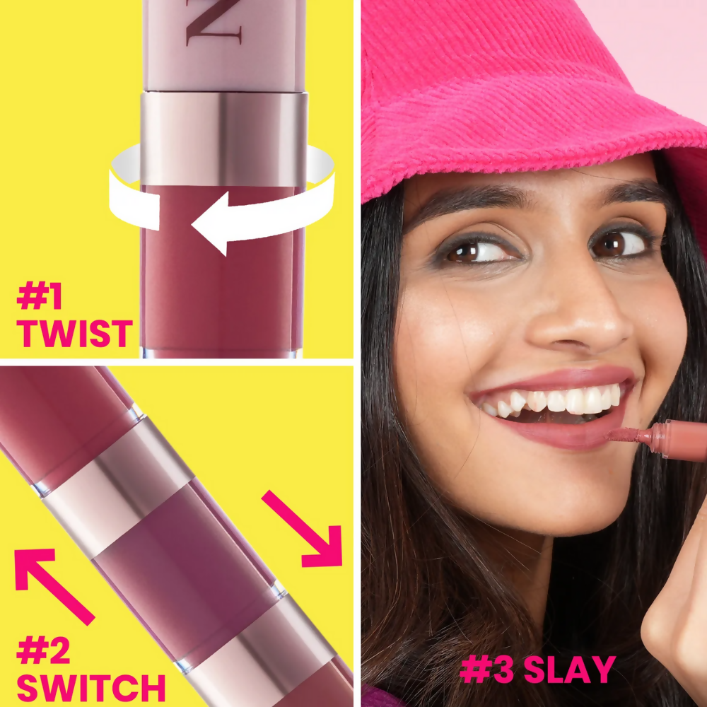 NY Bae 4 IN 1 Lip Play Liquid Lipstick - Nude Tease