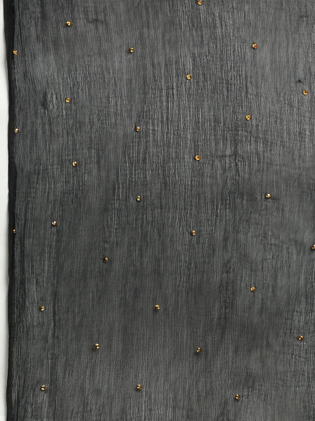 Rudra Bazaar Black Angrakha Style Flared Kurta with Pyjamas & Dupatta - Distacart