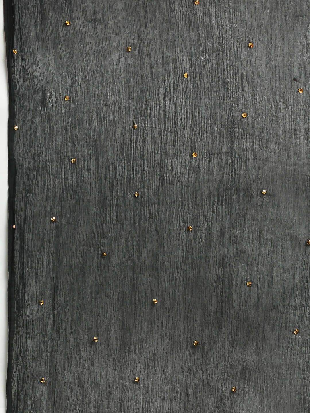 Rudra Bazaar Black Angrakha Style Flared Kurta with Pyjamas & Dupatta - Distacart