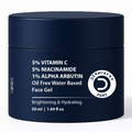 Dermistry Vitamin C Niacinamide Alpha Arbutin Oil Free Water Based Remove Tanning D Tan Detan Skin Dark Spots Removal Face Gel - Distacart