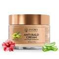 Ivory Natural Bald Cream For Hair For Stimulate Growth Of Hair, Avoid Thinning