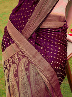 Tikhi Imli Embellished Zari Art Silk Saree - Distacart