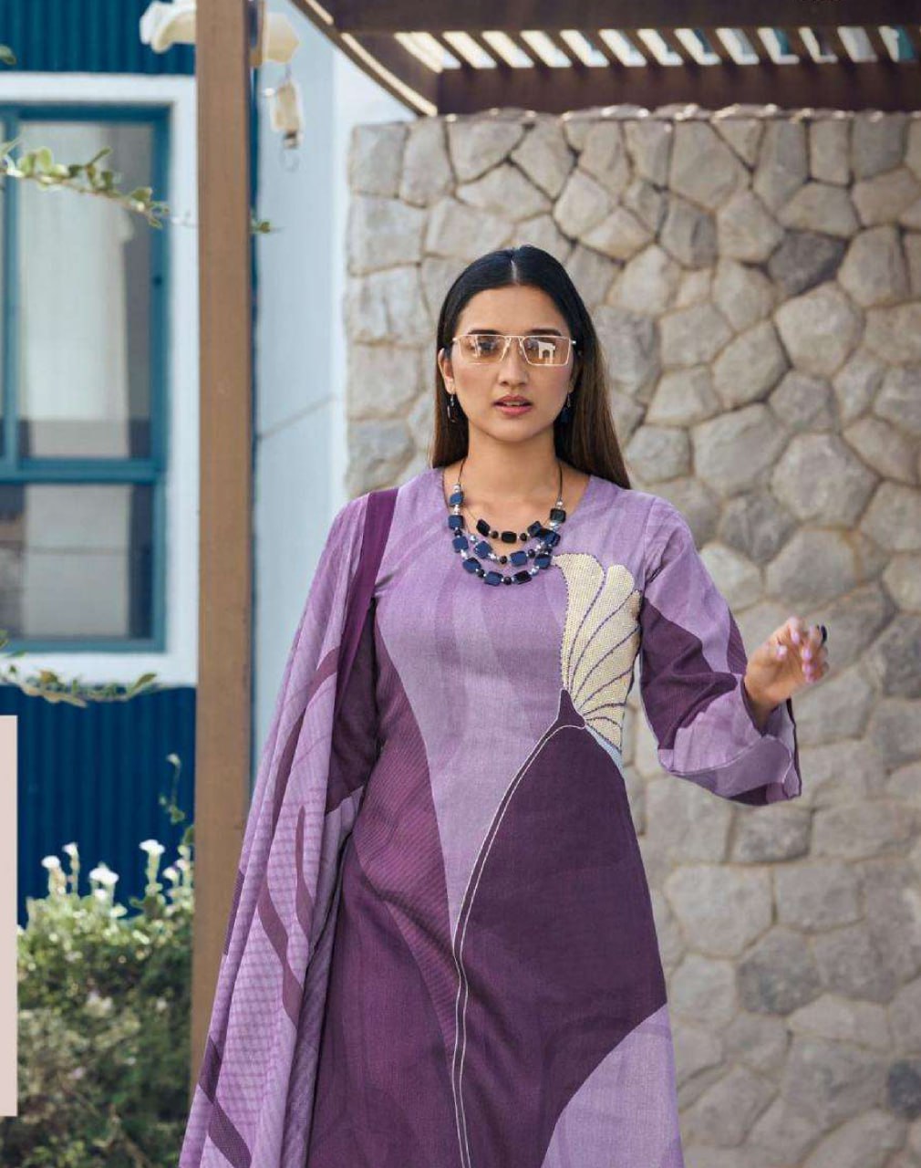 Pramukh Fab Lavender Color Rayon Kurta Set - Distacart