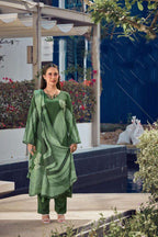 Pramukh Fab Green Color Rayon Kurta Set - Distacart
