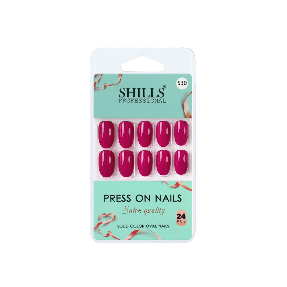 Shills Professional Reusable Press On Nails Oval - SPN530