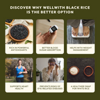 Wellwith Chak-Hao Black Rice - Distacart
