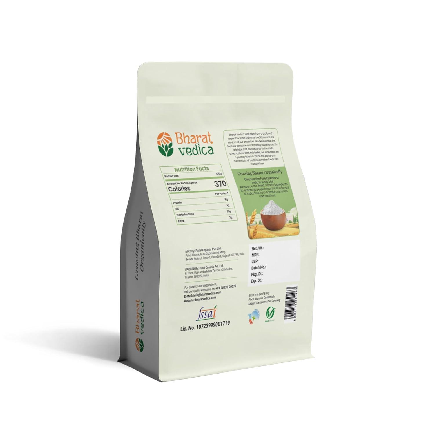 Bharat Vedica Organic Rice Flour - Organic Chawal ka Atta - Distacart
