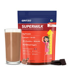 Gritzo Supermilk Height+ Health Drink For 13+Y Girls - Double Chocolate