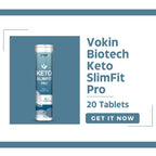 Vokin Biotech Keto Slim Tablets For Weight Loss Dietary Supplement Effervescent Water Soluble
