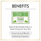 Nuerma Science Basil Scrub Bath Soap | For Acne, Blemishes & Pimples Control - Distacart