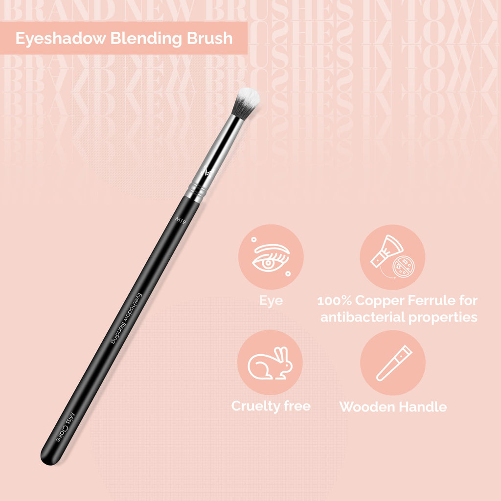 Miss Claire M19 - Eyeshadow Blending Brush - Chrome