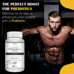 Vokin Biotech Prebiotics + Probiotics 20 Billion Cfu Supplement with Delayed-Release Capsules for Temperature Stable, Digestion and Immune Health