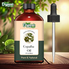 Organic Zing Copaiba (Copaifera officinalis) Oil | Pure & Natural Essential Oil for Skincare, Aroma and Diffusers