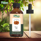 Organic Zing Mace (Myristica Fragrans) Oil | Pure & Natural Essential Oil for Skin Care, Haircare, Aroma & Diffusers