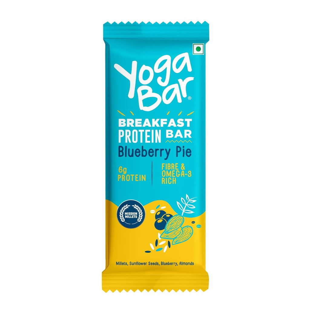 Yoga Bar Blueberry Pie Breakfast Protein Bars - Distacart