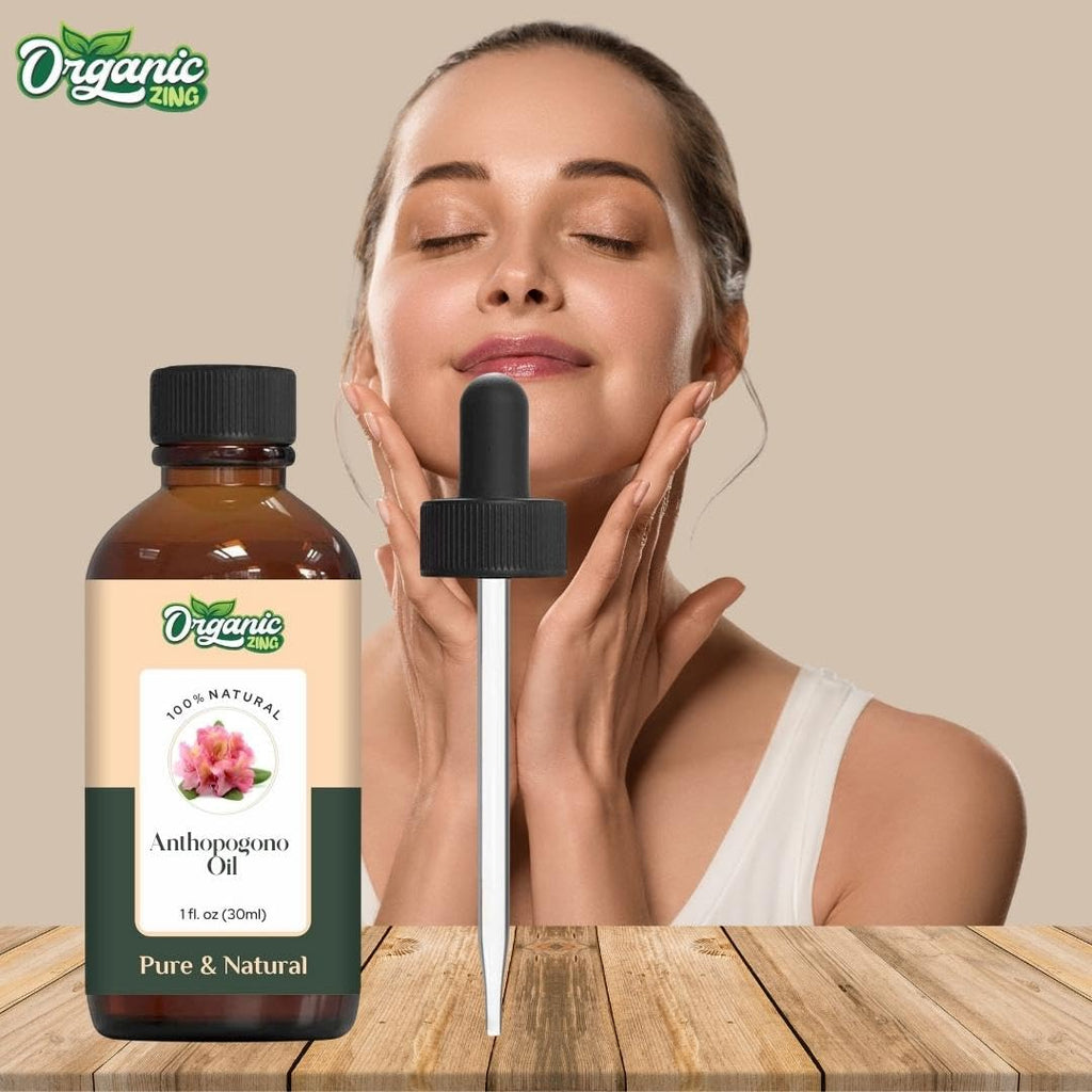 Organic Zing Anthopogon (Rhododendron anthopogon) Oil | Pure & Natural Essential Oil for Skincare, Aroma & Diffusers
