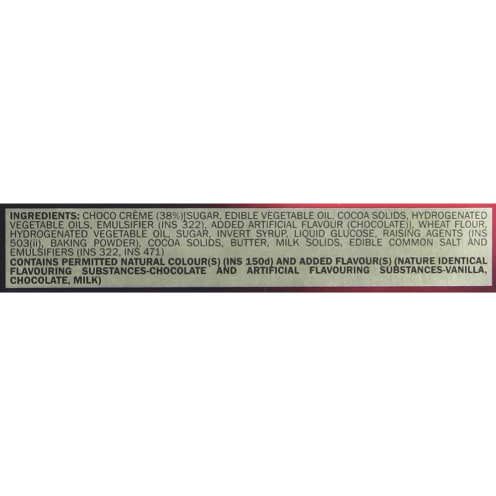 Sunfeast Dark Fantasy Choco Fills 75gm Ingredients