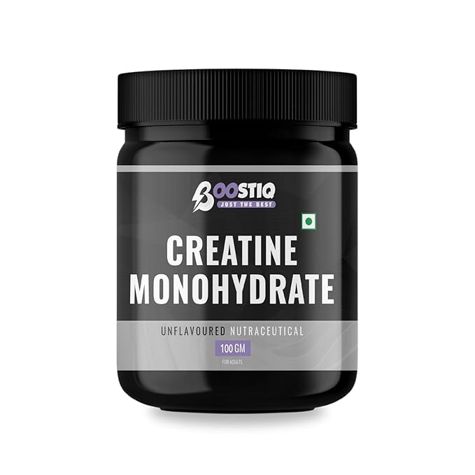 BOOSTIQ Creatine Monohydrate Powder - Unflavoured