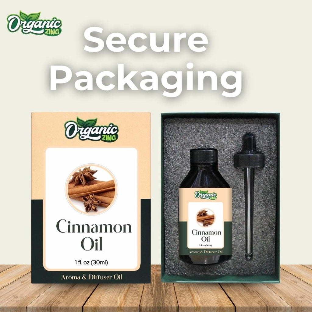 Organic Zing Cinnamon Aroma & Diffuser Oil for DIY Candle & Soap Making