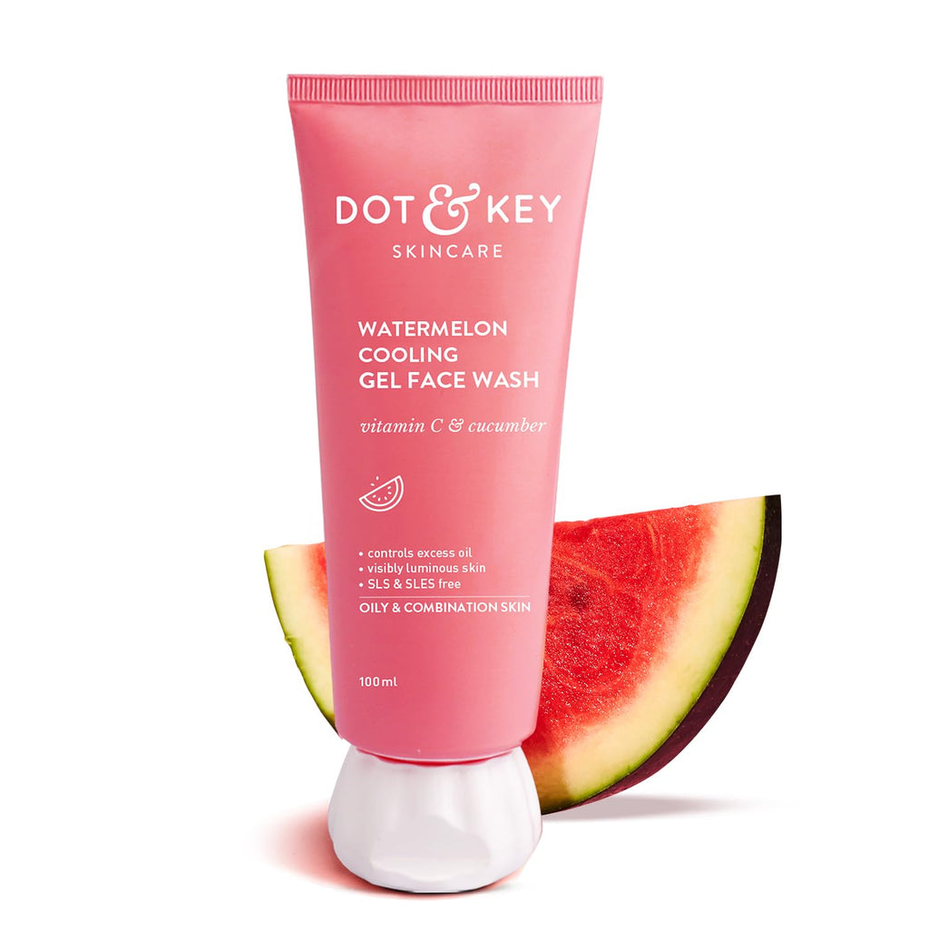 Dot & Key Watermelon Superglow Gel Face Wash - Distacart