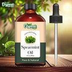 Organic Zing Spearmint (Mentha Spicata) Oil | Pure & Natural Essential Oil for Aroma, Diffusers & Haircare
