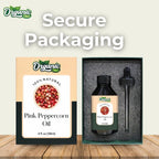 Organic Zing Pink Peppercorn (Schinus Molle) Oil | Pure & Natural Essential Oil for Aroma, Skincare & Massage