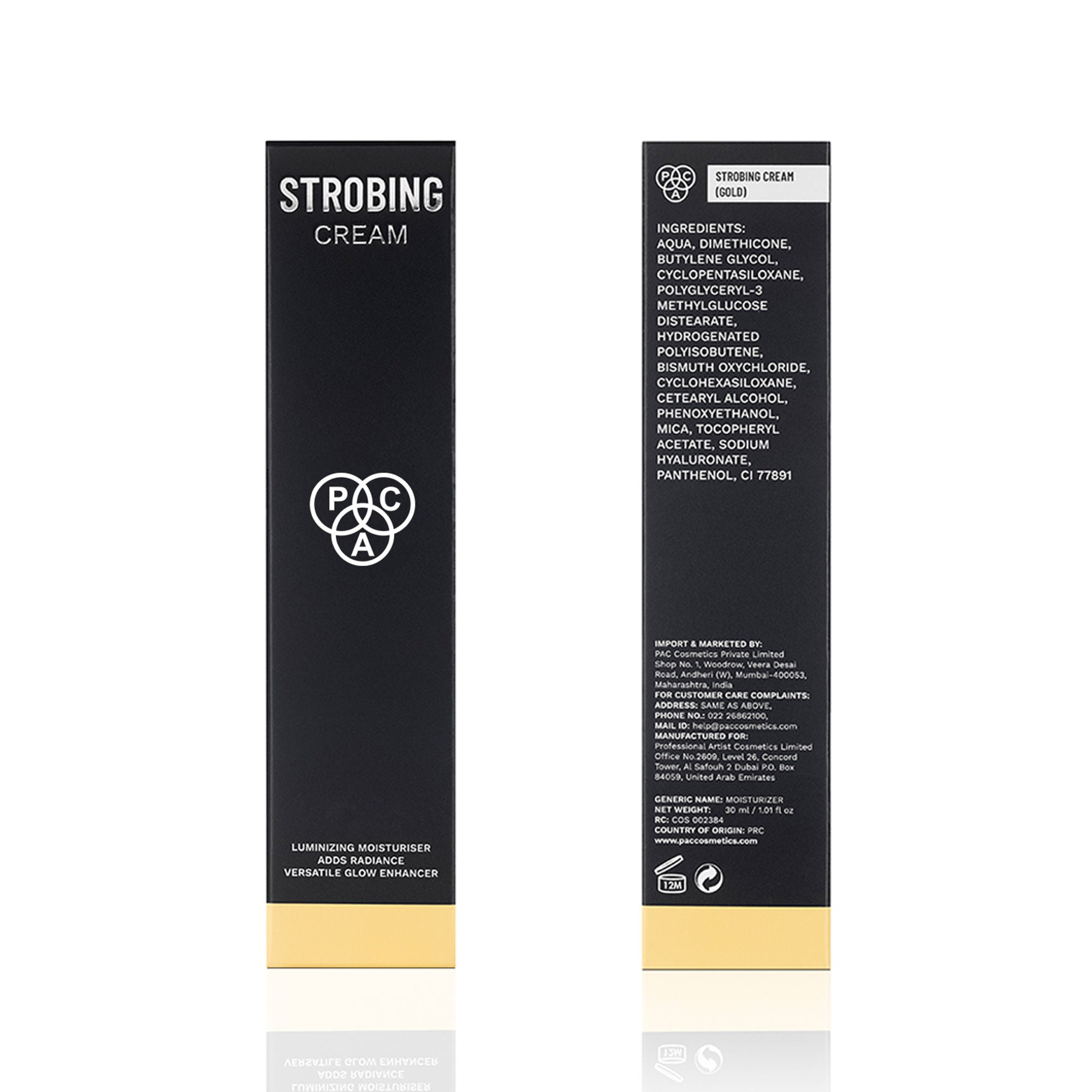 PAC Studio Strobing Cream - Gold
