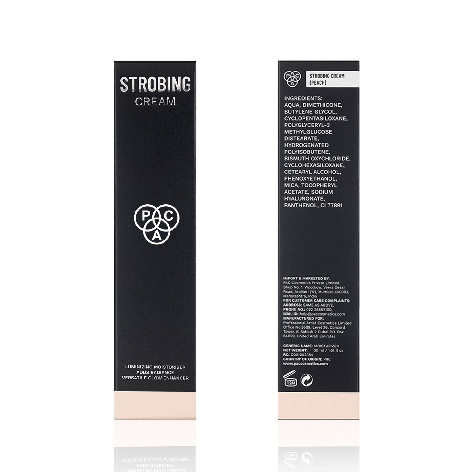 PAC Studio Strobing Cream - Peach