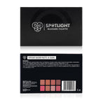 PAC Studio Spotlight Blusher Palette X8 - All in One MUA Palette, High Payoff, Shades for Every Skin Tone