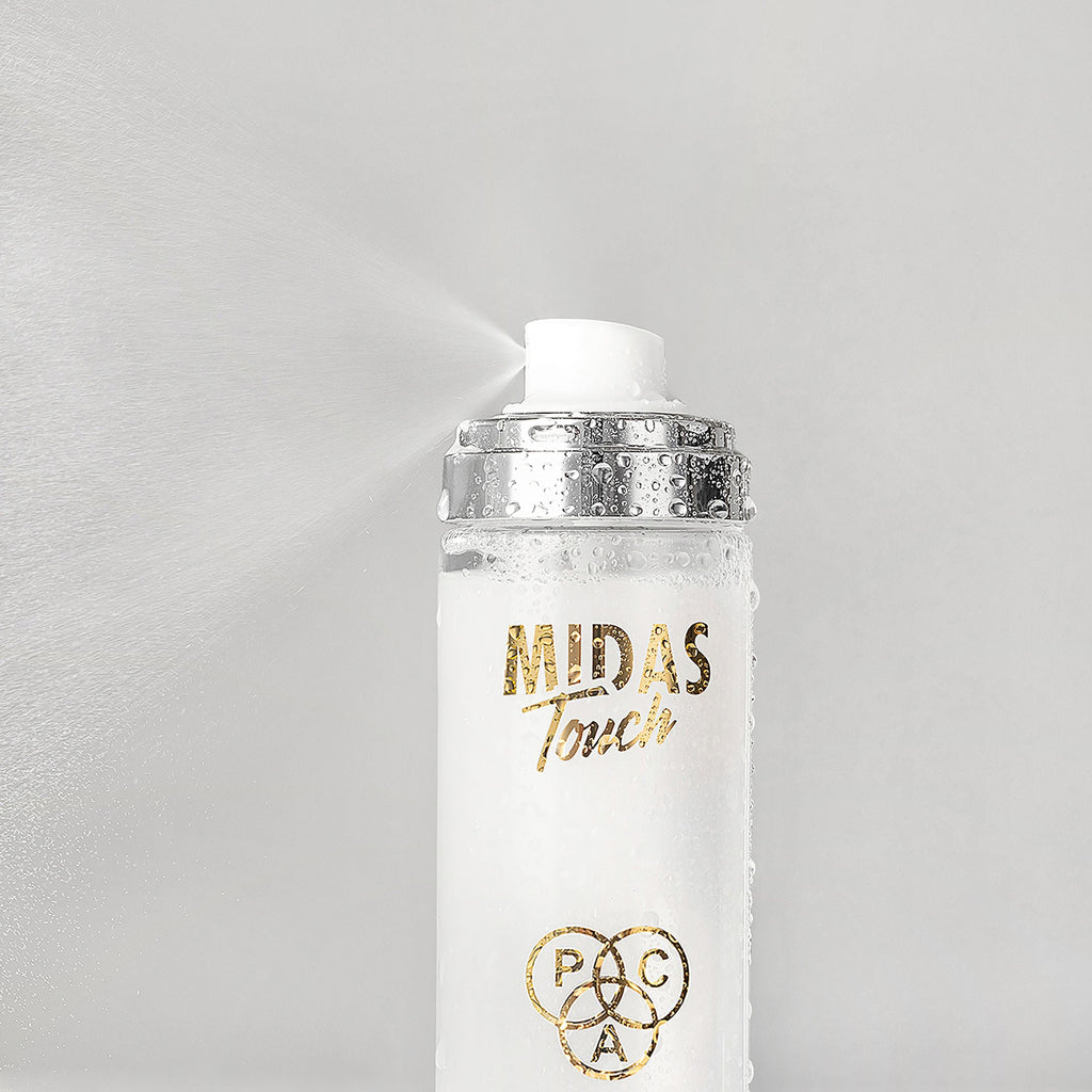 PAC Studio Midas Touch Makeup Fixer - Glow Setting Spray, Non - Sticky, Infused With Pearlescent Particles