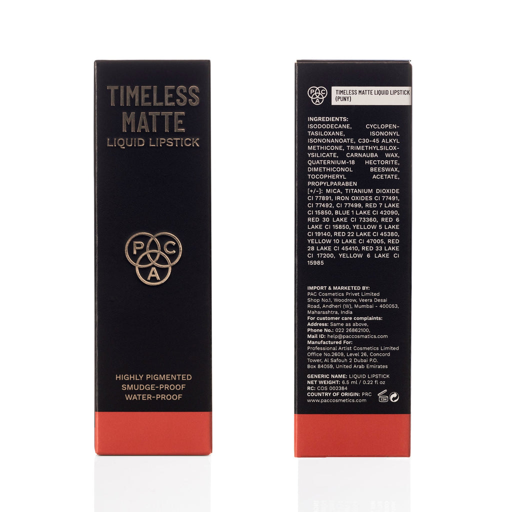 PAC Studio Timeless Matte Liquid Lipstick - Puny