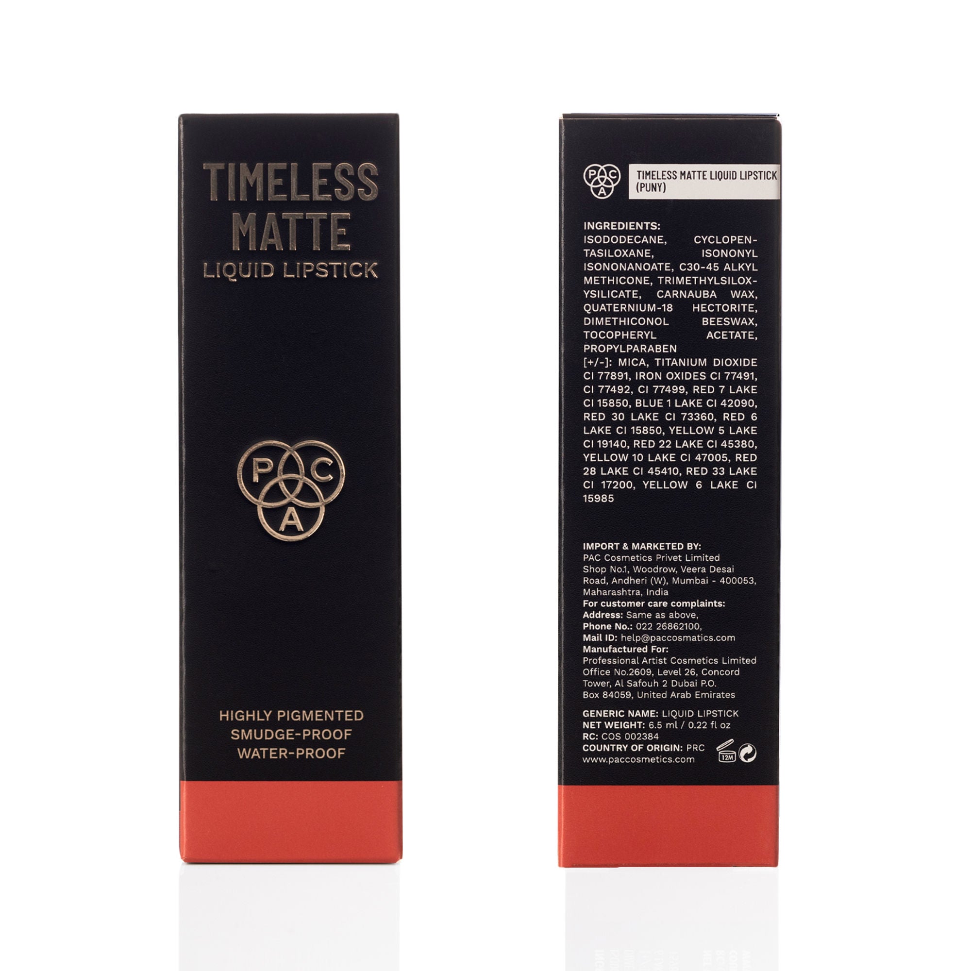 PAC Studio Timeless Matte Liquid Lipstick - Puny
