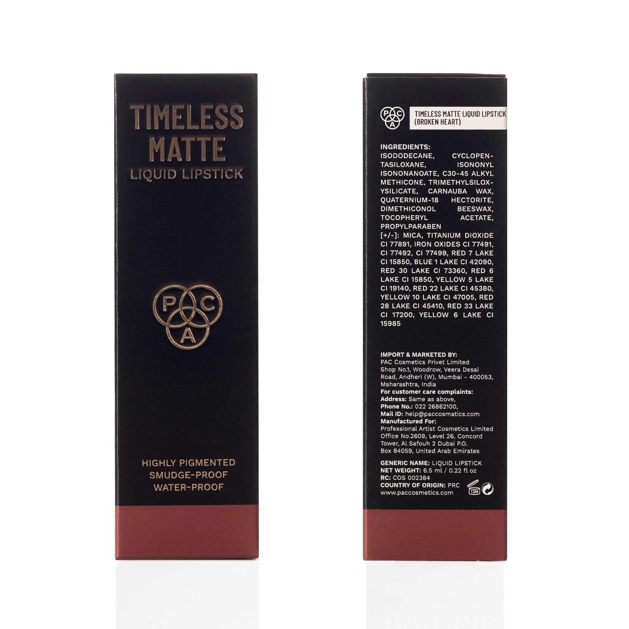 PAC Studio Timeless Matte Liquid Lipstick - Broken Heart