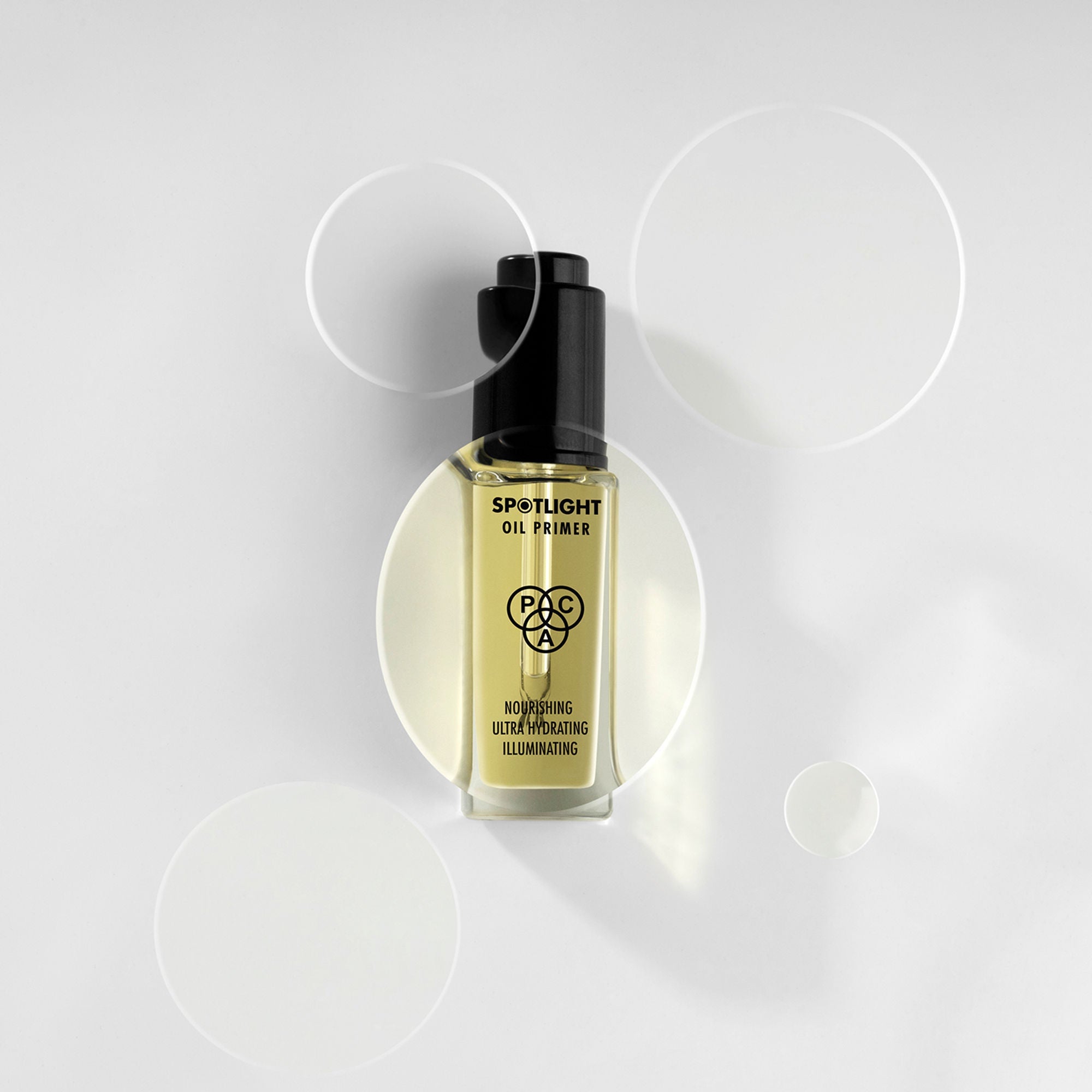 PAC Studio Spotlight Oil Primer - Ultra Lightweight, Hydrates Nourishes & Boosts Radiance Best For Dry Skin