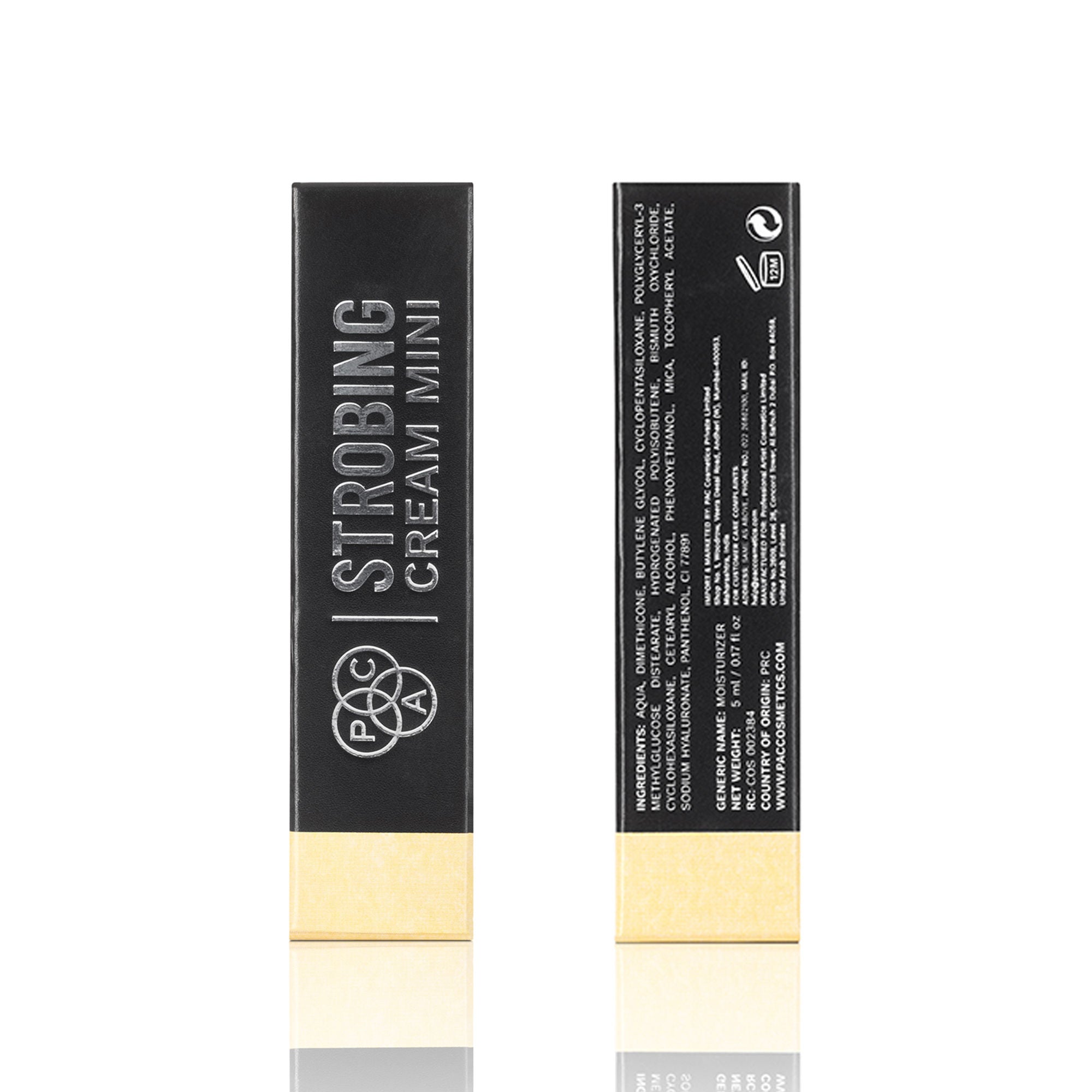 PAC Studio Strobing Cream Mini - Gold - Distacart