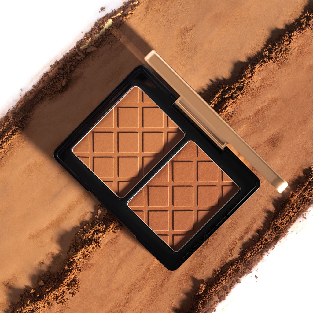 PAC Studio Spotlight Bronzer X2 - Lightweight Matte Powder Bronzer, Long-Lasting Buildable Formula