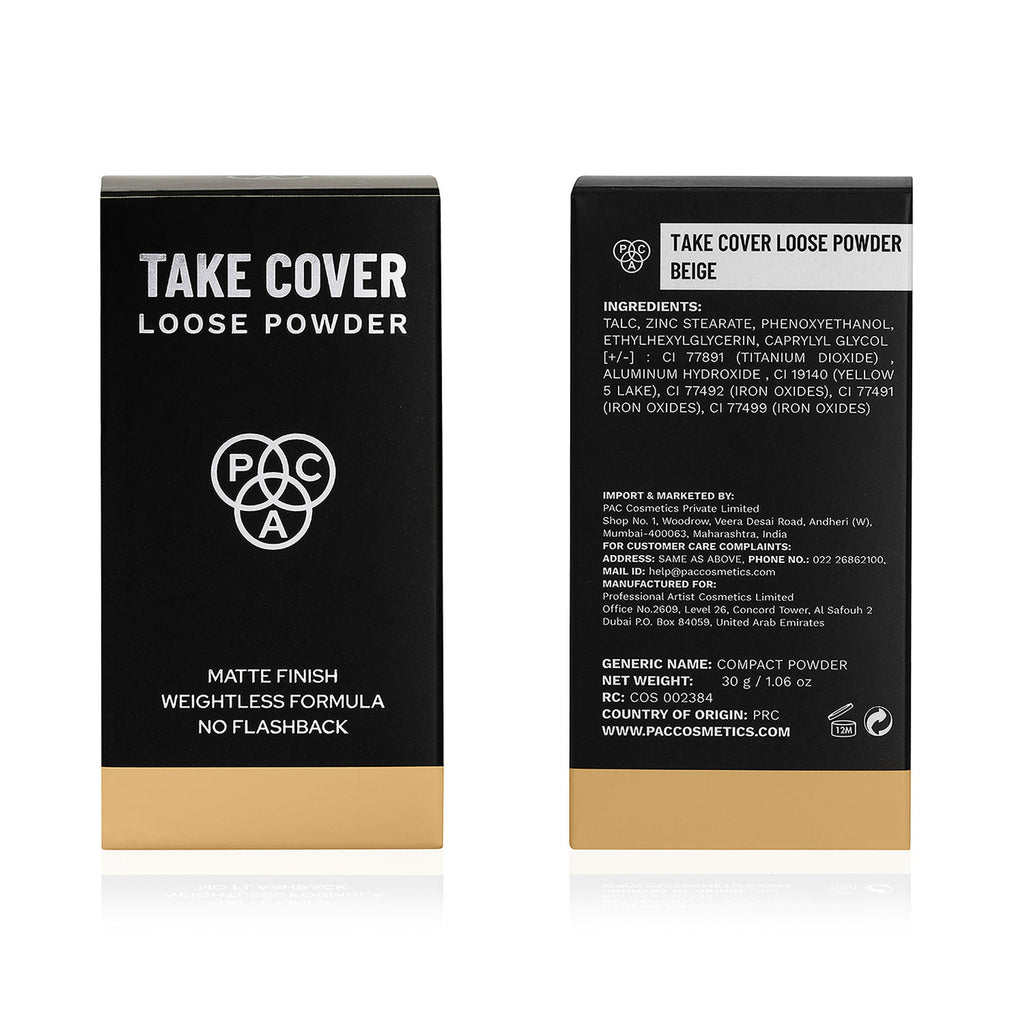 PAC Studio Take Cover Loose Powder - Beige